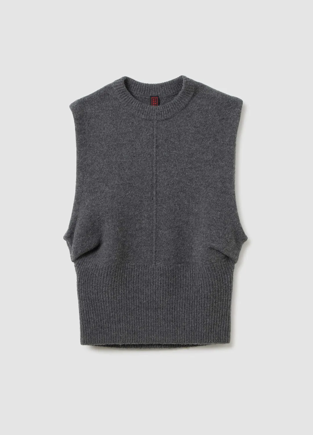 Джемпер 100 Wool Swe Dk Grey Mel ТЕМНО-СЕРЫЙ МЕЛАНЖ