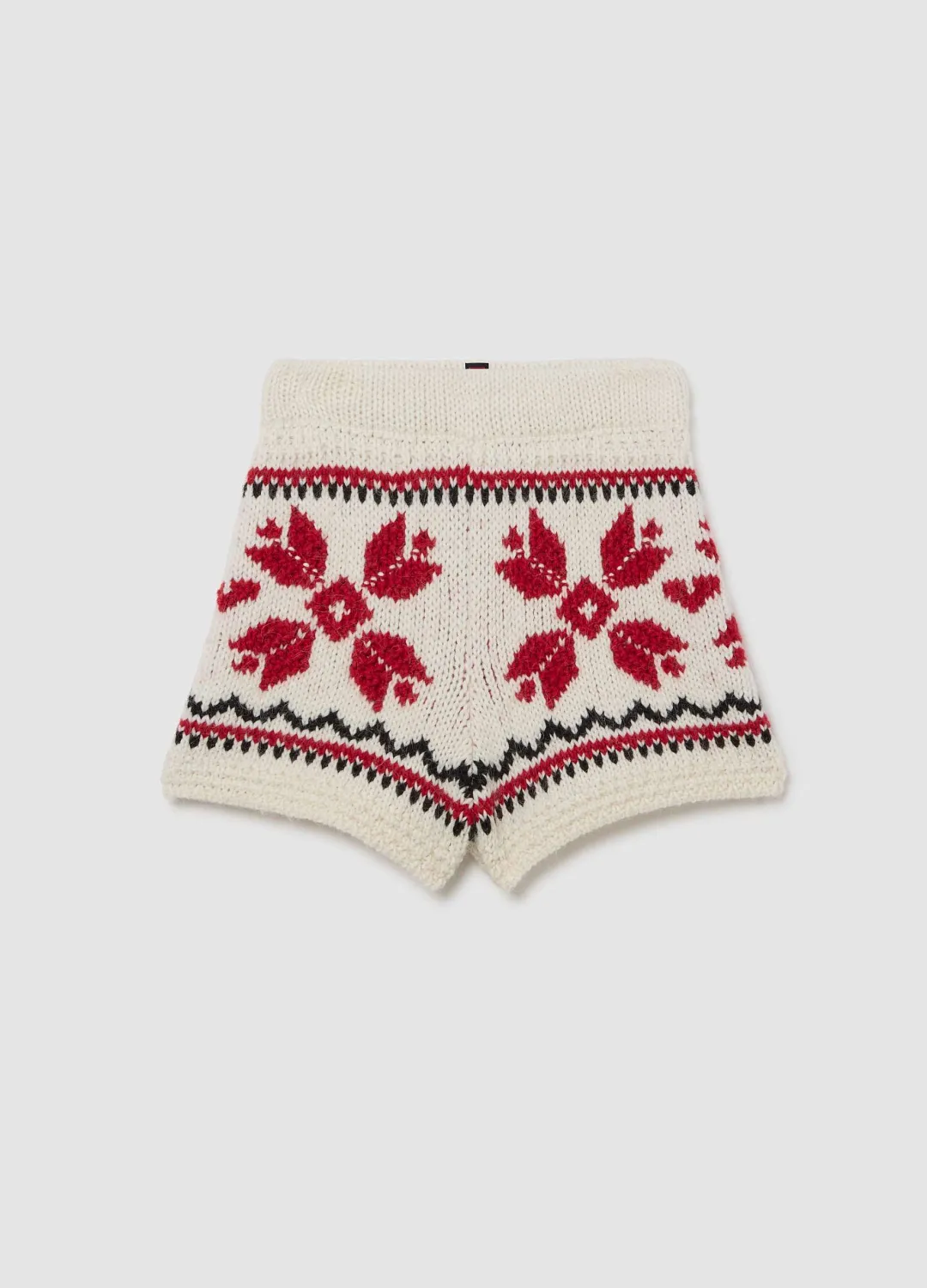 Шорты Alpaca Wool  Bianco/Rosso БЕЛЫЙ/КРАСНЫЙ