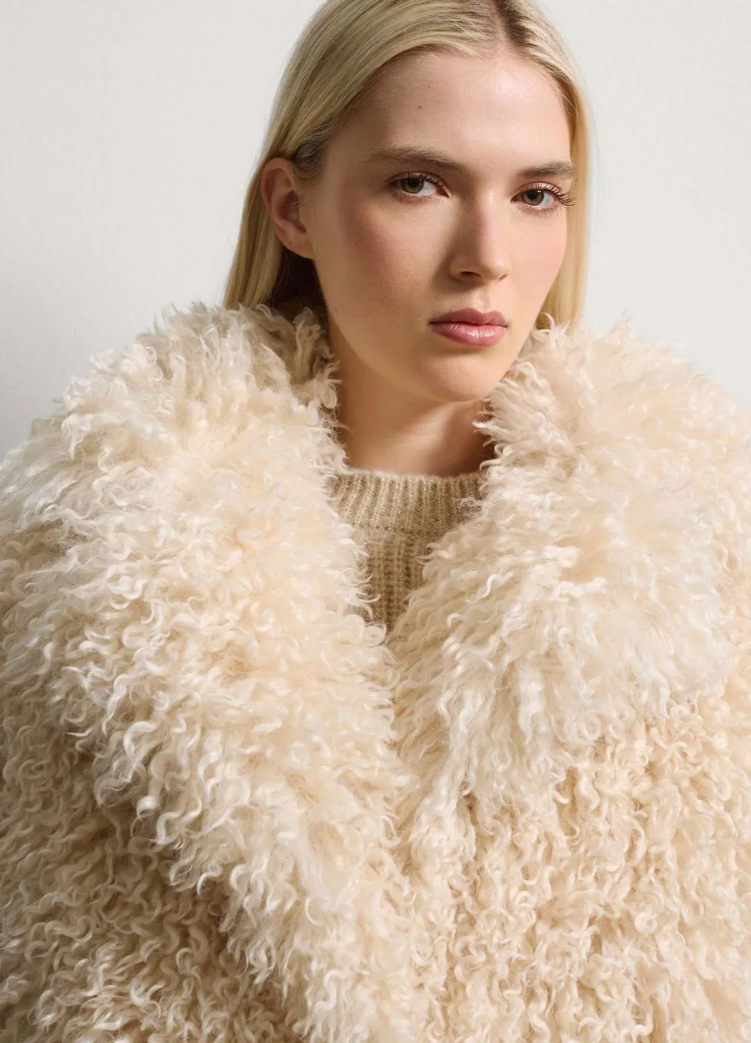 Куртка Fake Fur Jkt Off White БЕЛЫЙ