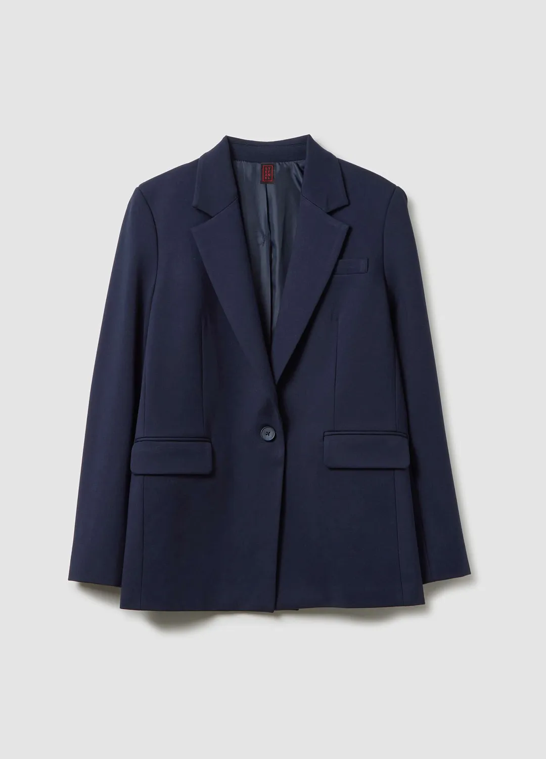 Пиджак Knit Fabric  Dark Blue ТЕМНО-СИНИЙ