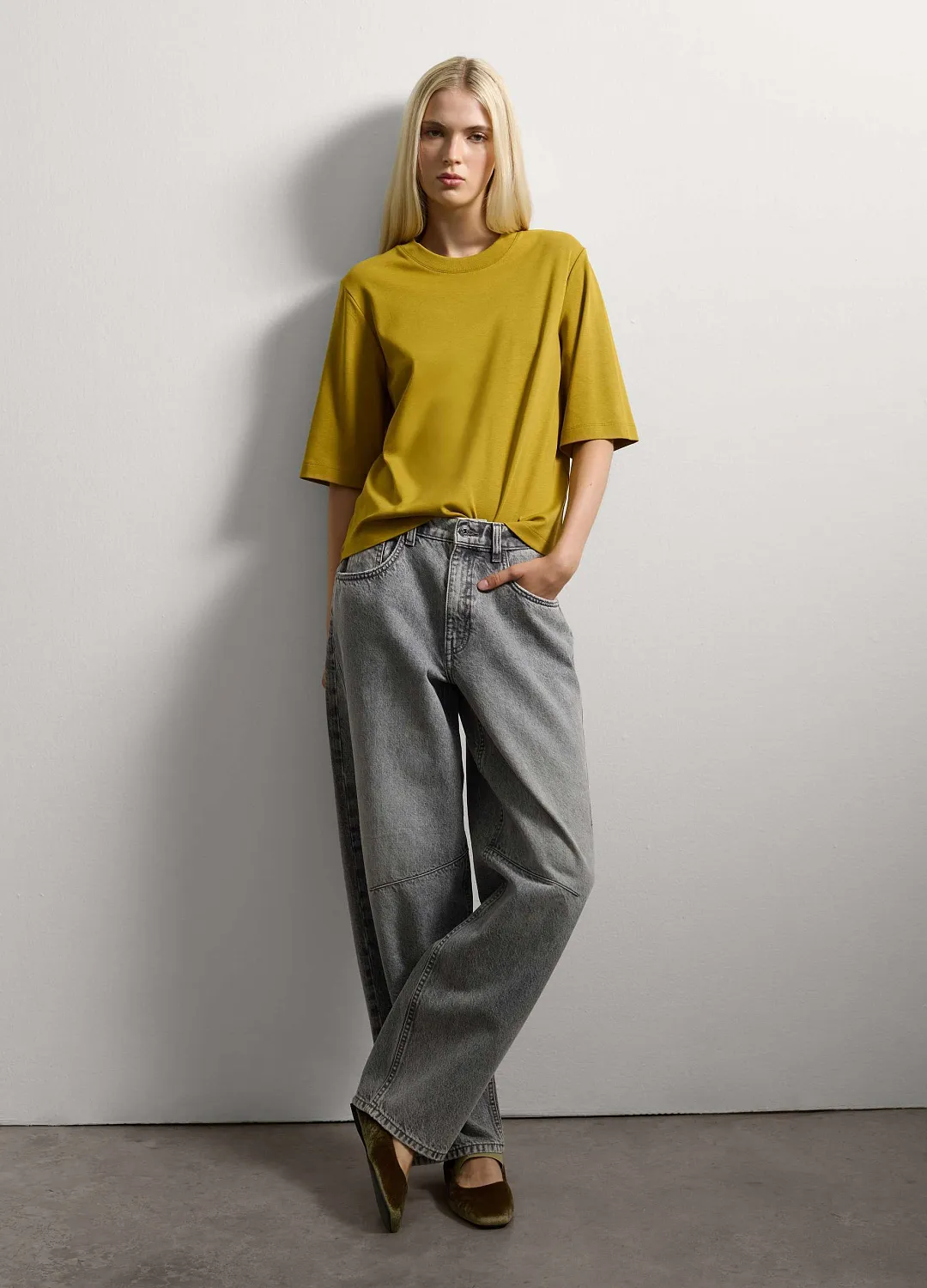 Балетки Ballerina Ve Golden Lime ЛАЙМОВЫЙ