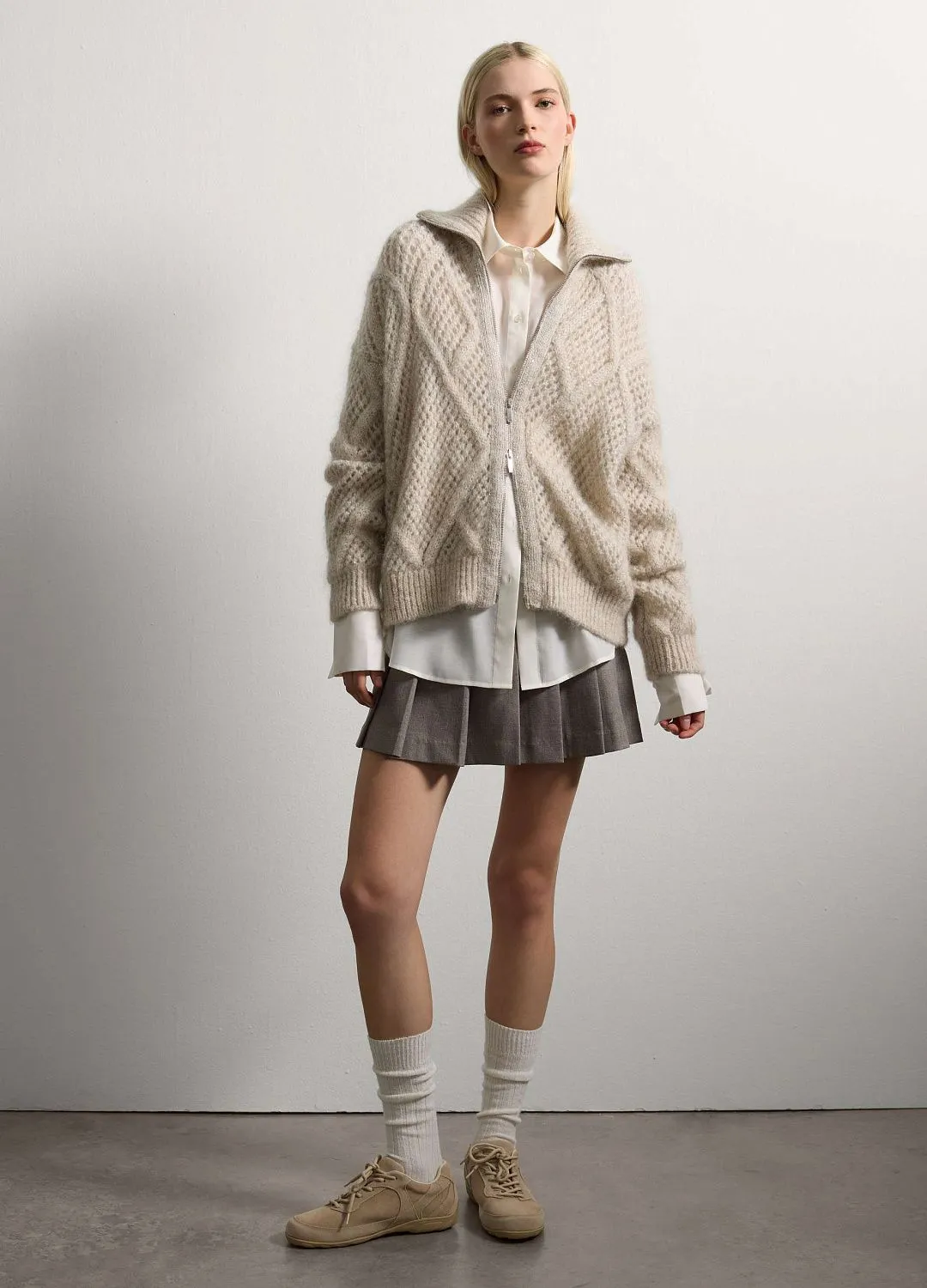 Кардиган Mohair Cardi Warm Tau ТЕПЛЫЙ КАРАМЕЛЬНЫЙ