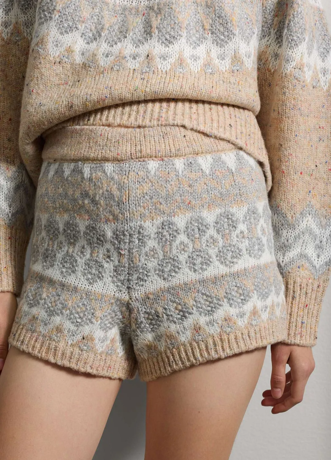 Шорты Alpaca Wool  Beige БЕЖЕВЫЙ