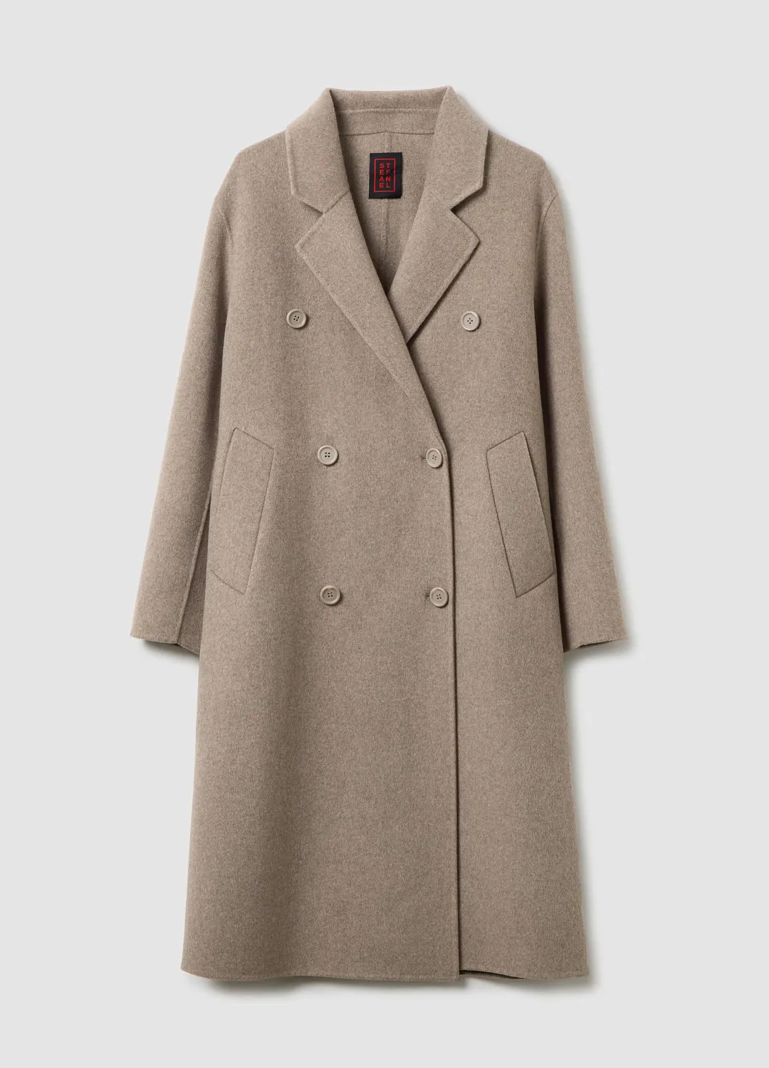 Пальто Wool Blend C Beige Melang БЕЖЕВЫЙ МЕЛАНЖ