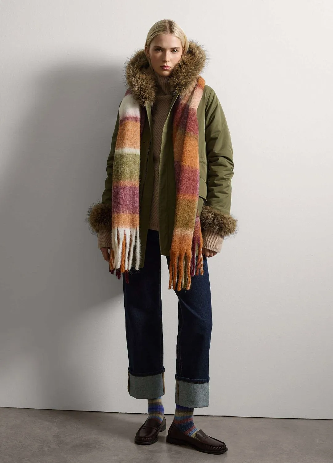 Парка Parka Fake F Military Gre МИЛИТАРИ ЗЕЛЕНЫЙ