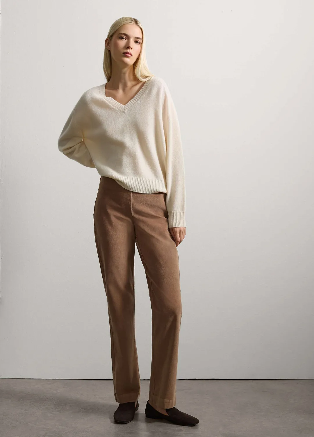 Брюки Straight Cor Camel ПЕСОЧНЫЙ