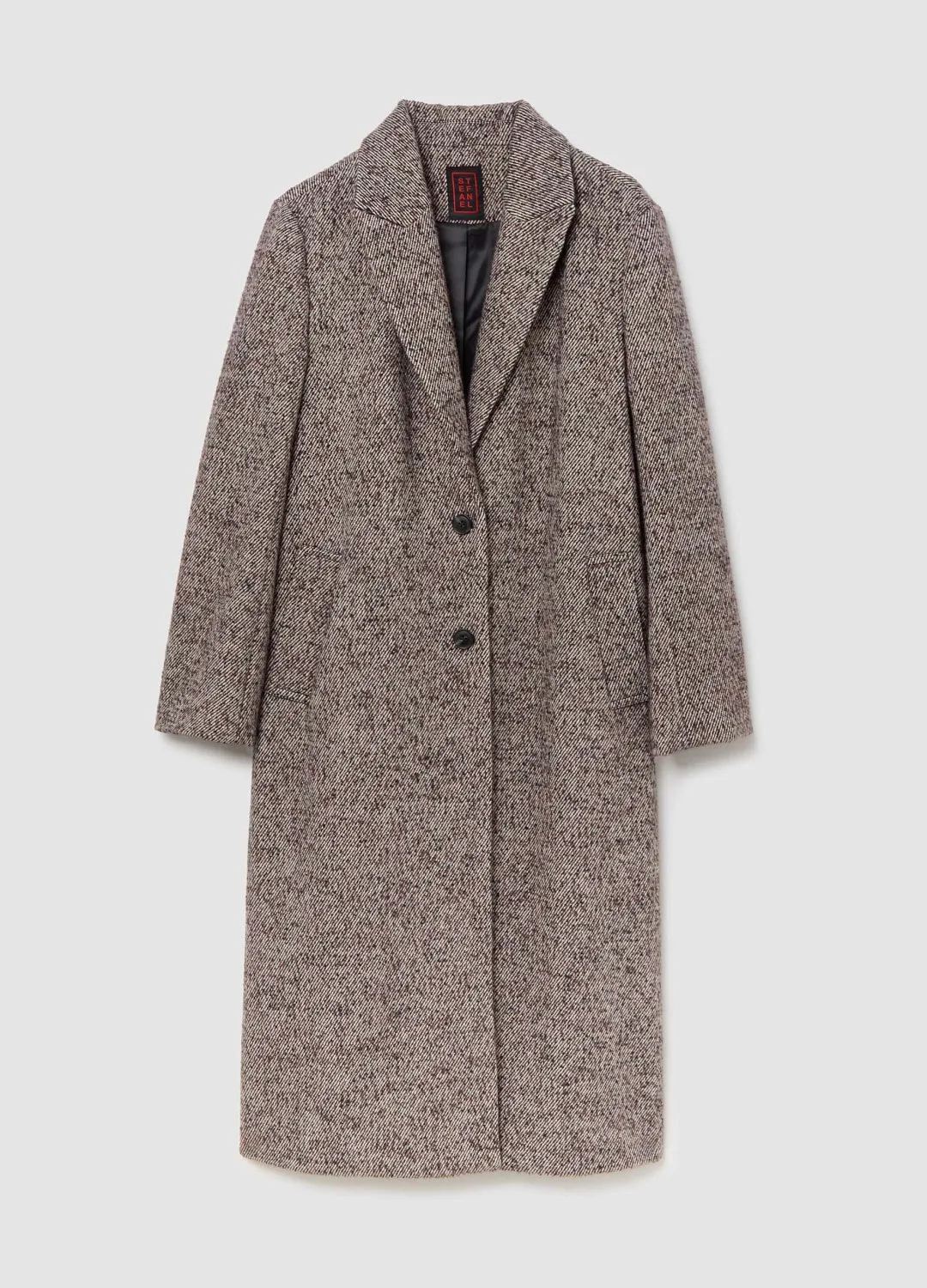 Пальто Yarn Dyed Coa Multicolour МНОГОЦВЕТНЫЙ