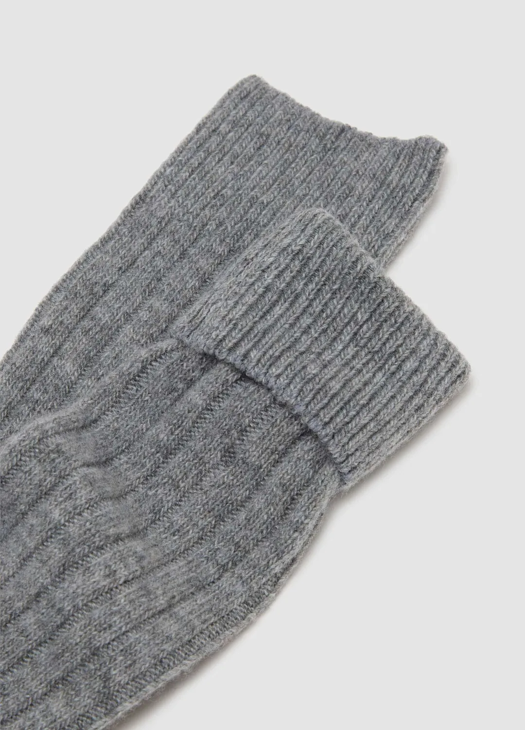 Носки Ss6 Cachemir Gre Melange СЕРЫЙ МЕЛАНЖ