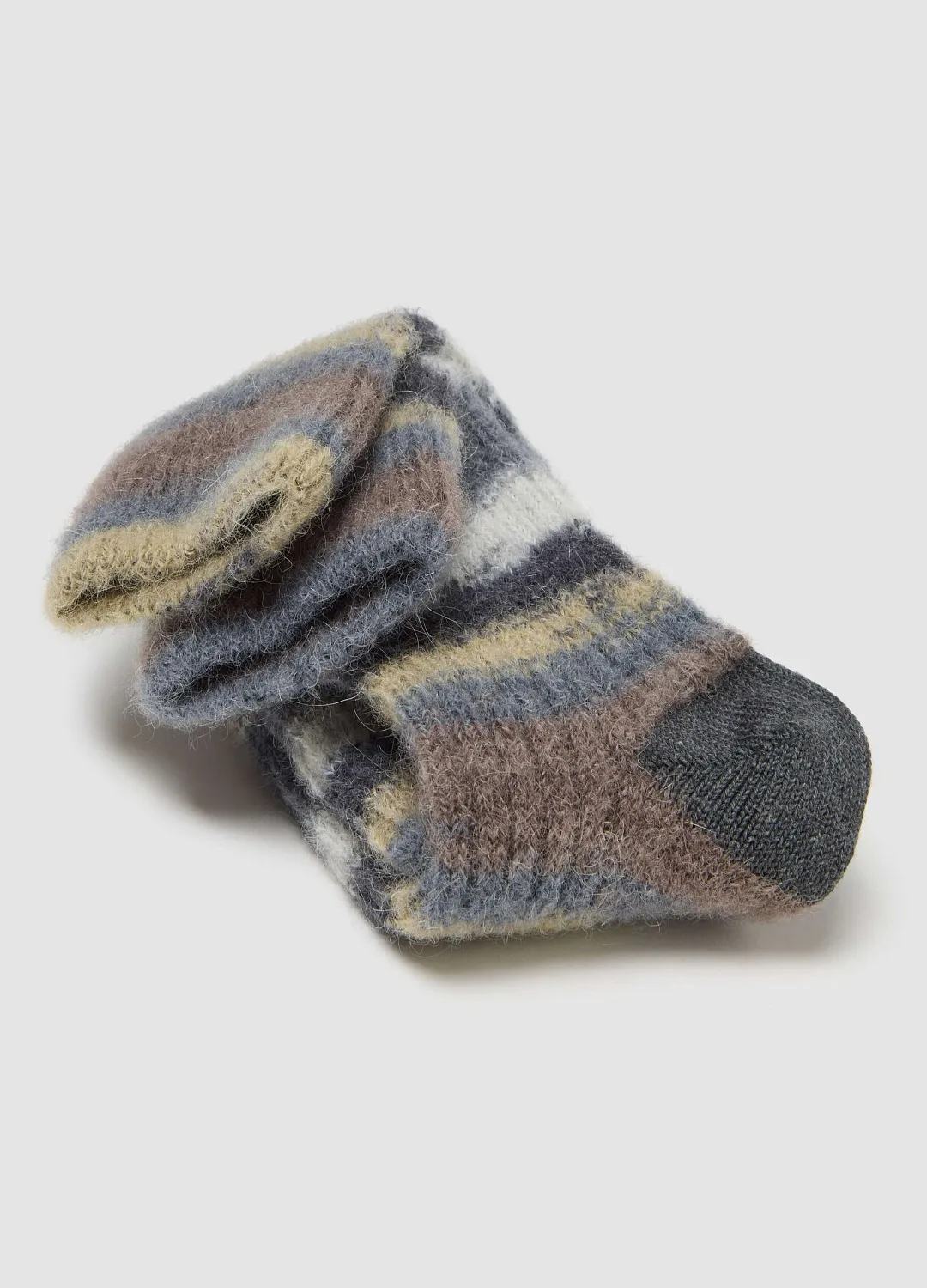 Носки Ss7 Mohair   Grigio/Bianc СЕРЫЙ/БЕЛЫЙ