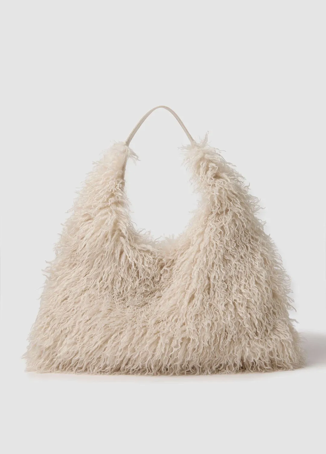 Сумка Fake Fur Bag Off White БЕЛЫЙ