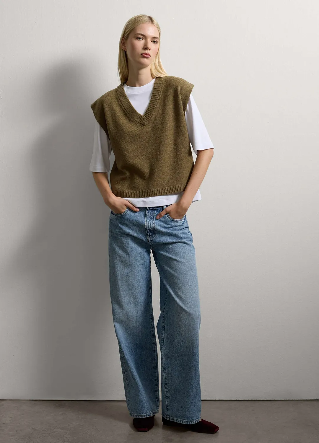 Балетки Ballerina Ve Bordeaux БОРДОВЫЙ