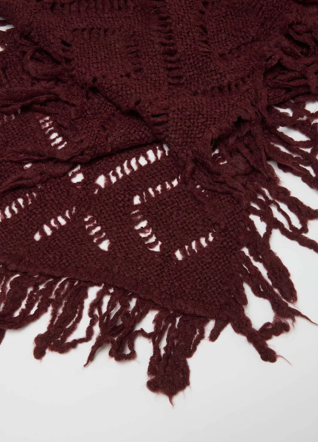 Шарф Mg 2345      Bordeaux БОРДОВЫЙ