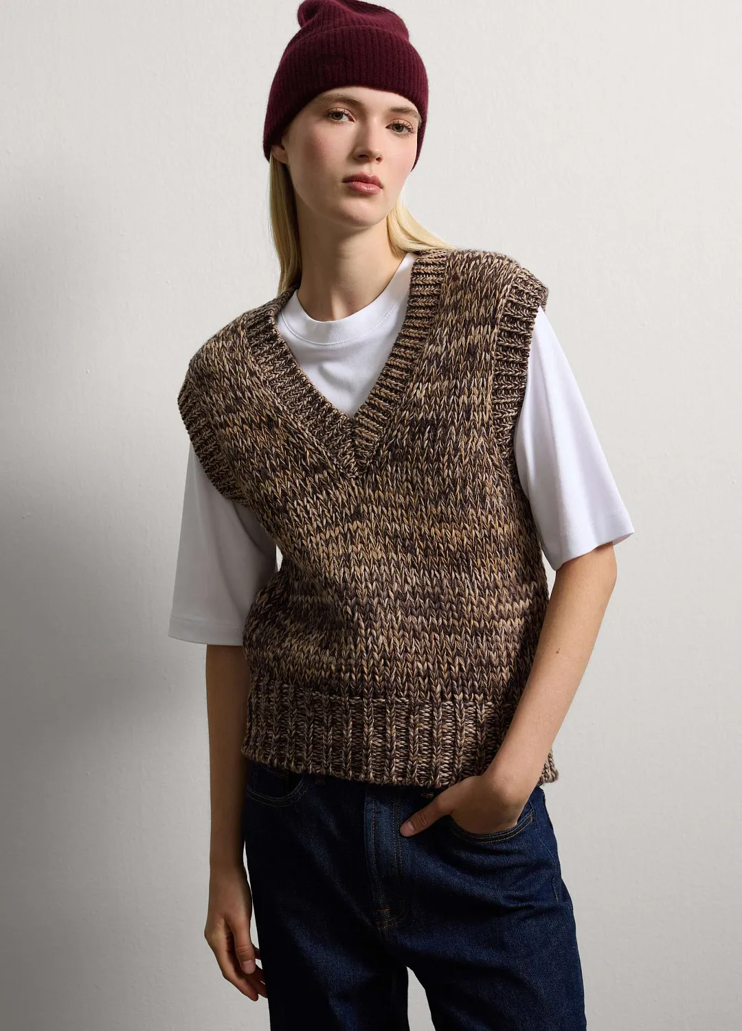 Жилет S/M Hand Mad Multicolor МНОГОЦВЕТНЫЙ