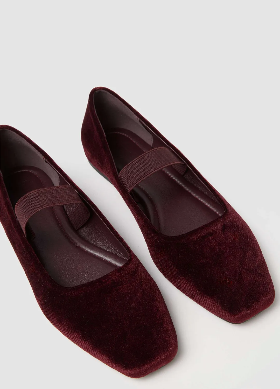 Балетки Ballerina Ve Bordeaux БОРДОВЫЙ