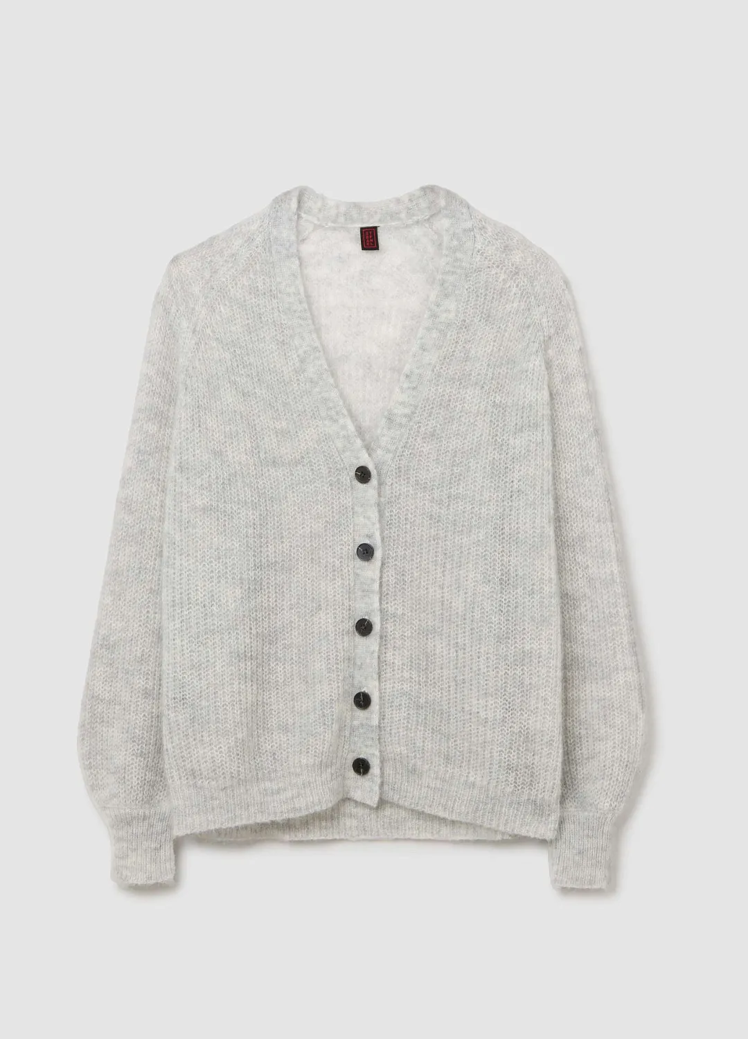 Кардиган Mohait S/S S Gre Melange СЕРЫЙ МЕЛАНЖ