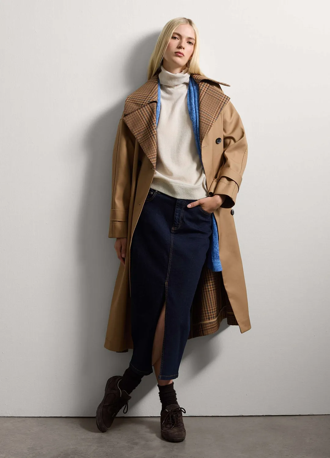 Плащ Bonded Trenc Beige БЕЖЕВЫЙ