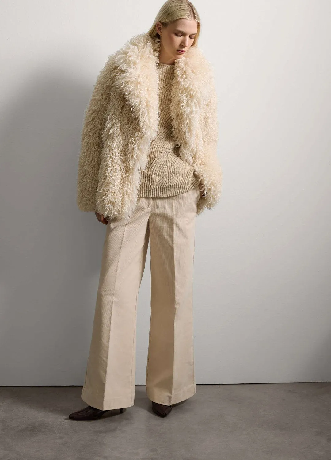 Куртка Fake Fur Jkt Off White БЕЛЫЙ