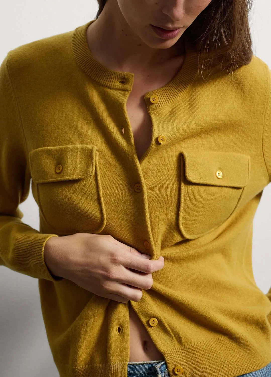 Кардиган Cardigan  Wo Honey Mustar МЕДОВЫЙ