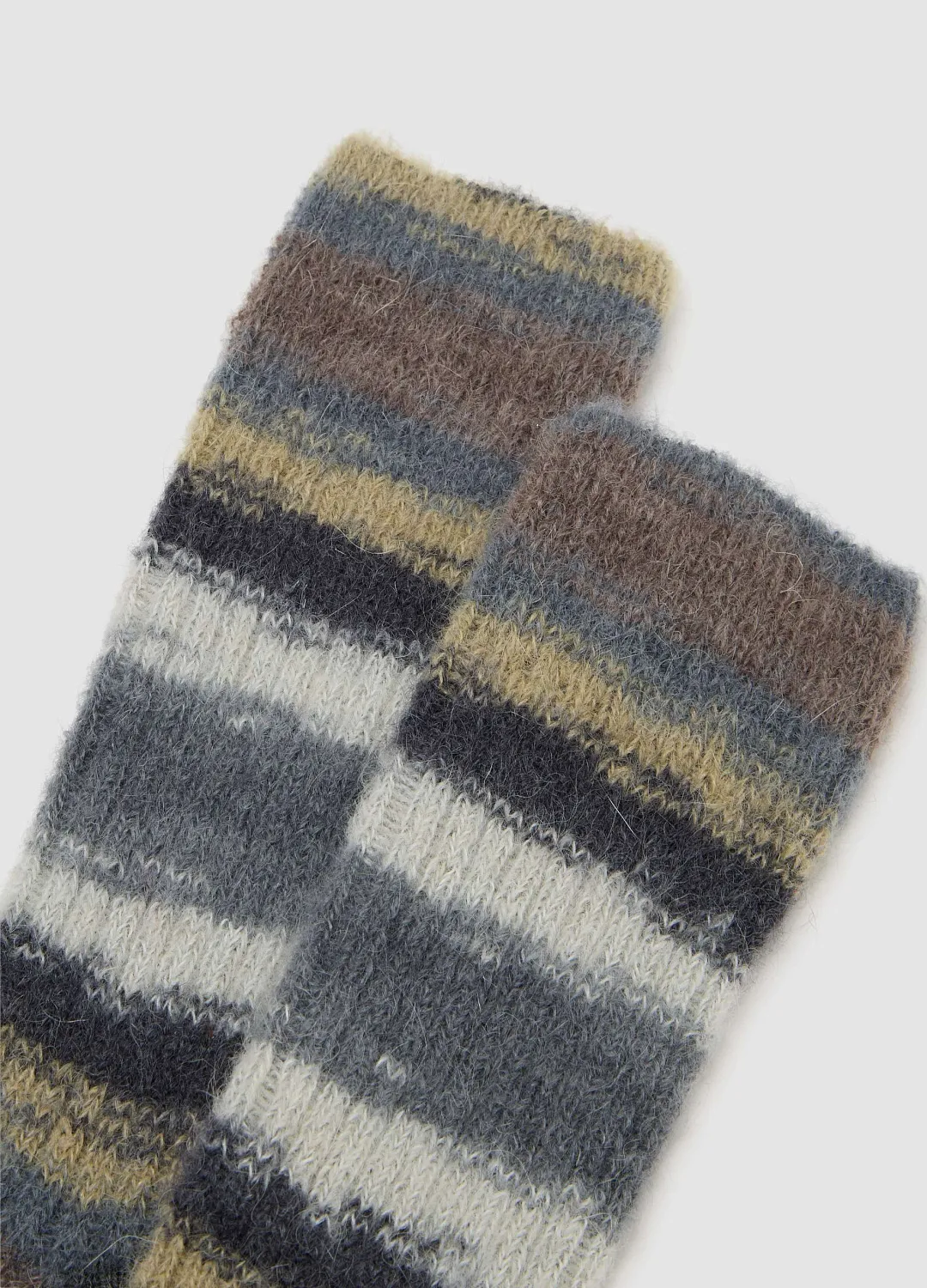 Носки Ss7 Mohair   Grigio/Bianc СЕРЫЙ/БЕЛЫЙ