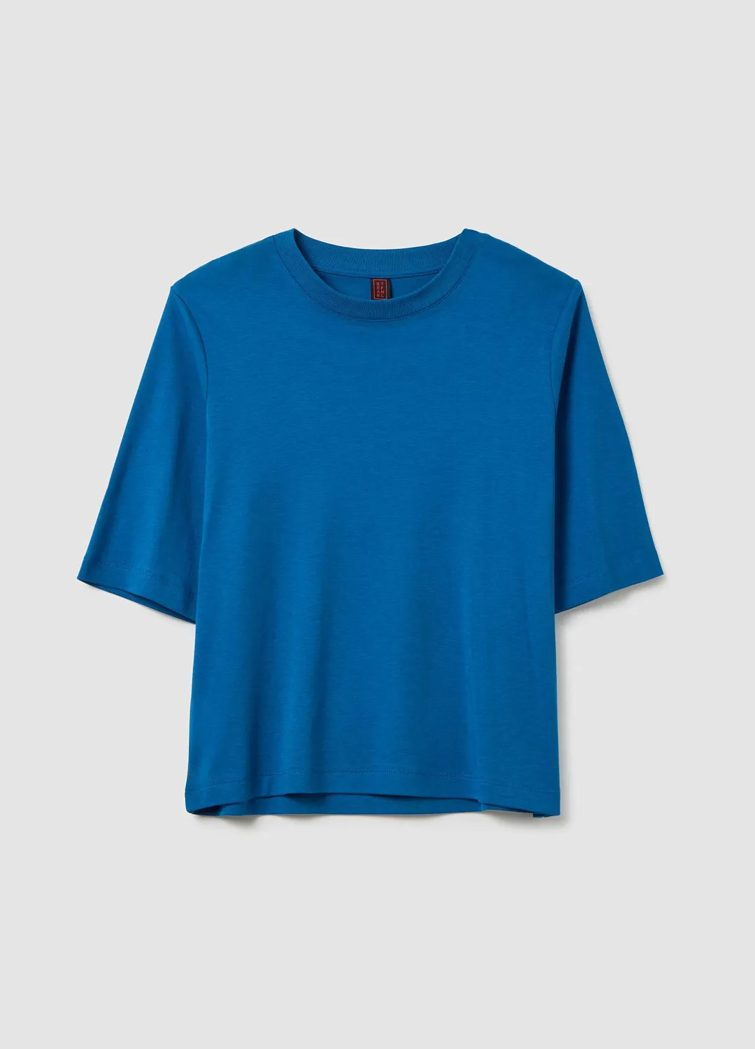 Футболка Heavyweight  Mykonos Blue ЯРКО-СИНИЙ