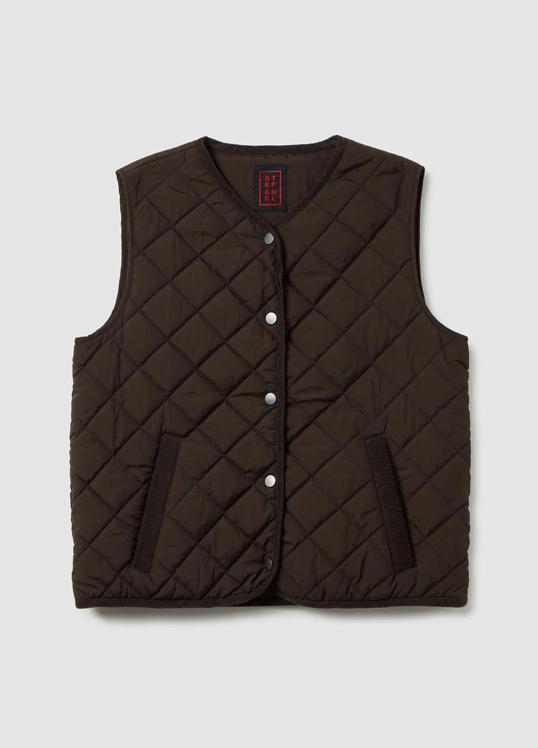 Жилет Gilet        Seal Brown КОРИЧНЕВЫЙ