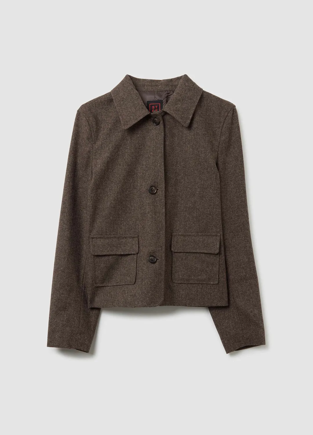 Пиджак Herirngbone  Marrone/Bian КОРИЧНЕВЫЙ/БЕЛЫЙ