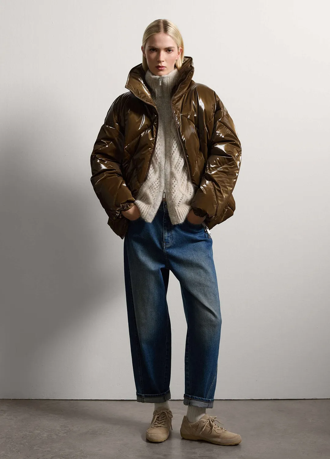 Куртка Padded Short Fondue Fudge КОРИЧНЕВЫЙ