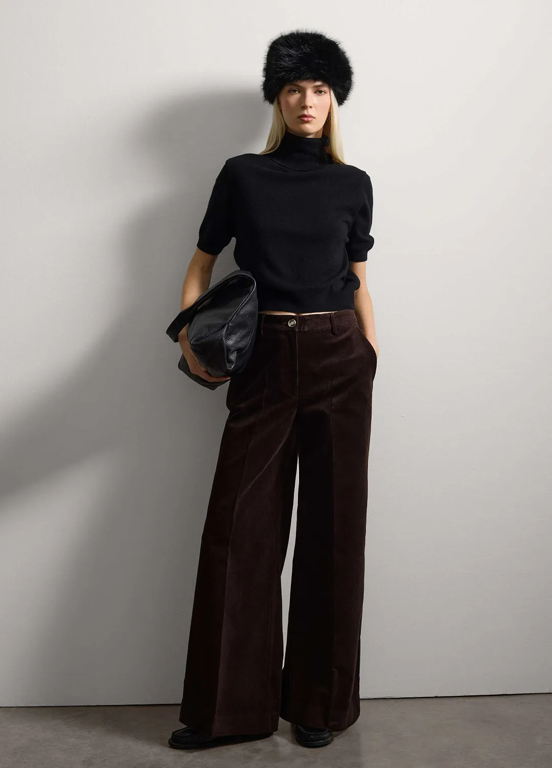 Шапка С Искусст.Мехом Colbacco Bla Black ЧЕРНЫЙ