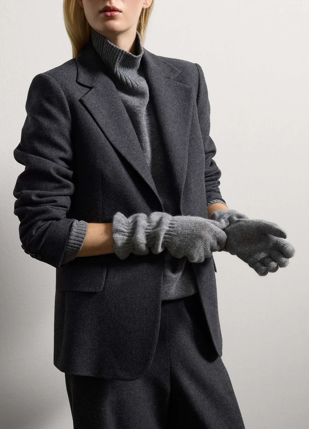 Перчатки Cachemire Gl Grey СЕРЫЙ