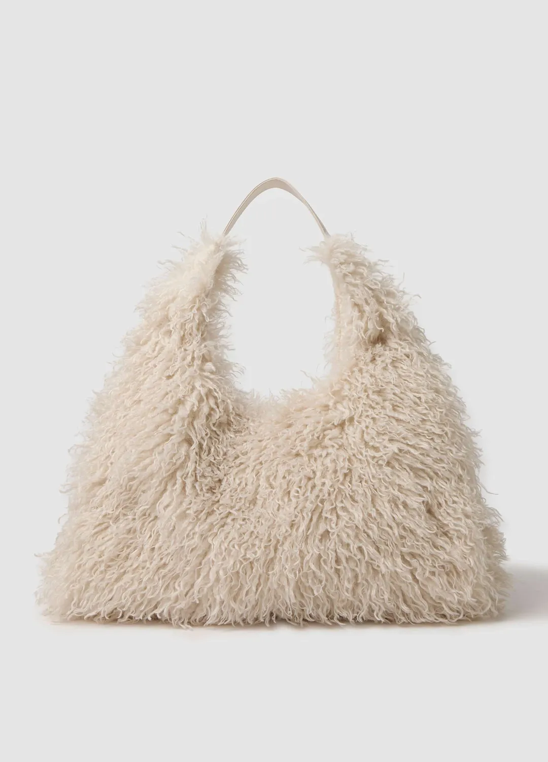 Сумка Fake Fur Bag Off White БЕЛЫЙ