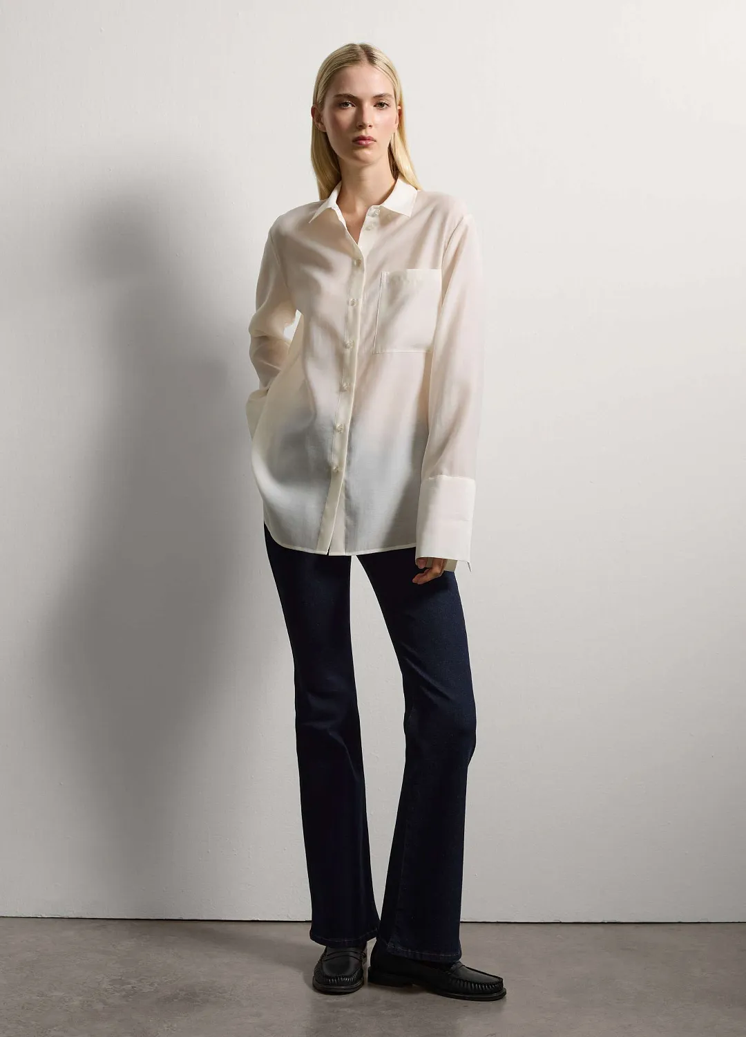 Джинсы Bootcut Stre Dark Blue ТЕМНО-СИНИЙ