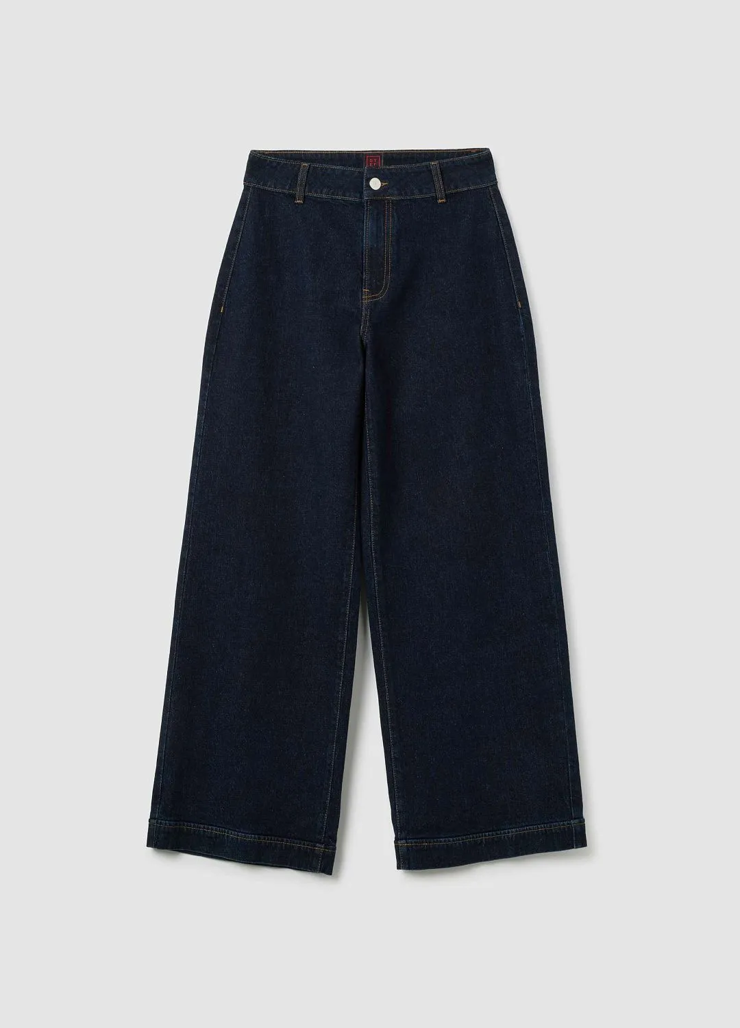 Джинсы Wide Leg Den Dark Blue ТЕМНО-СИНИЙ