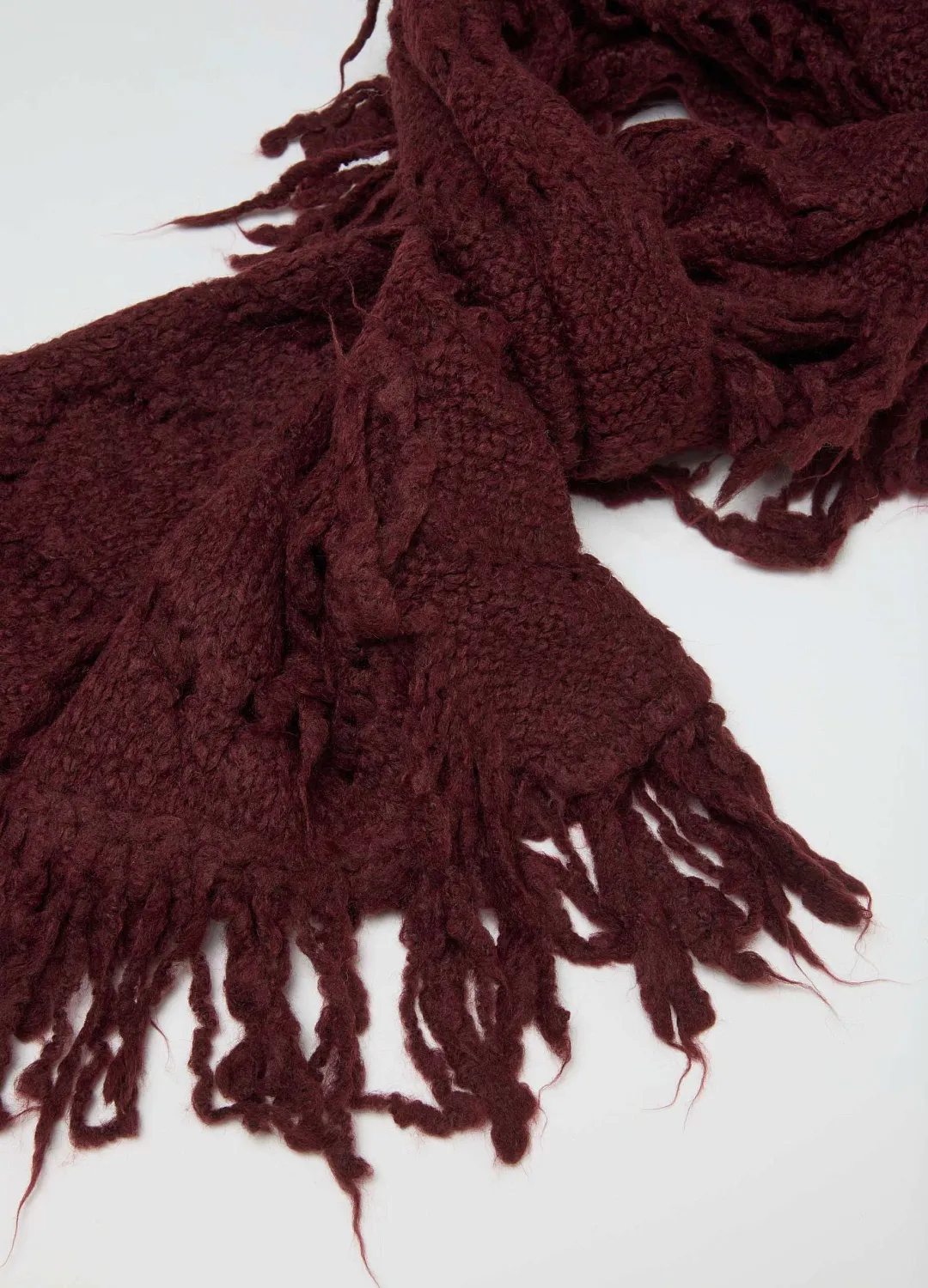 Шарф Mg 2345      Bordeaux БОРДОВЫЙ