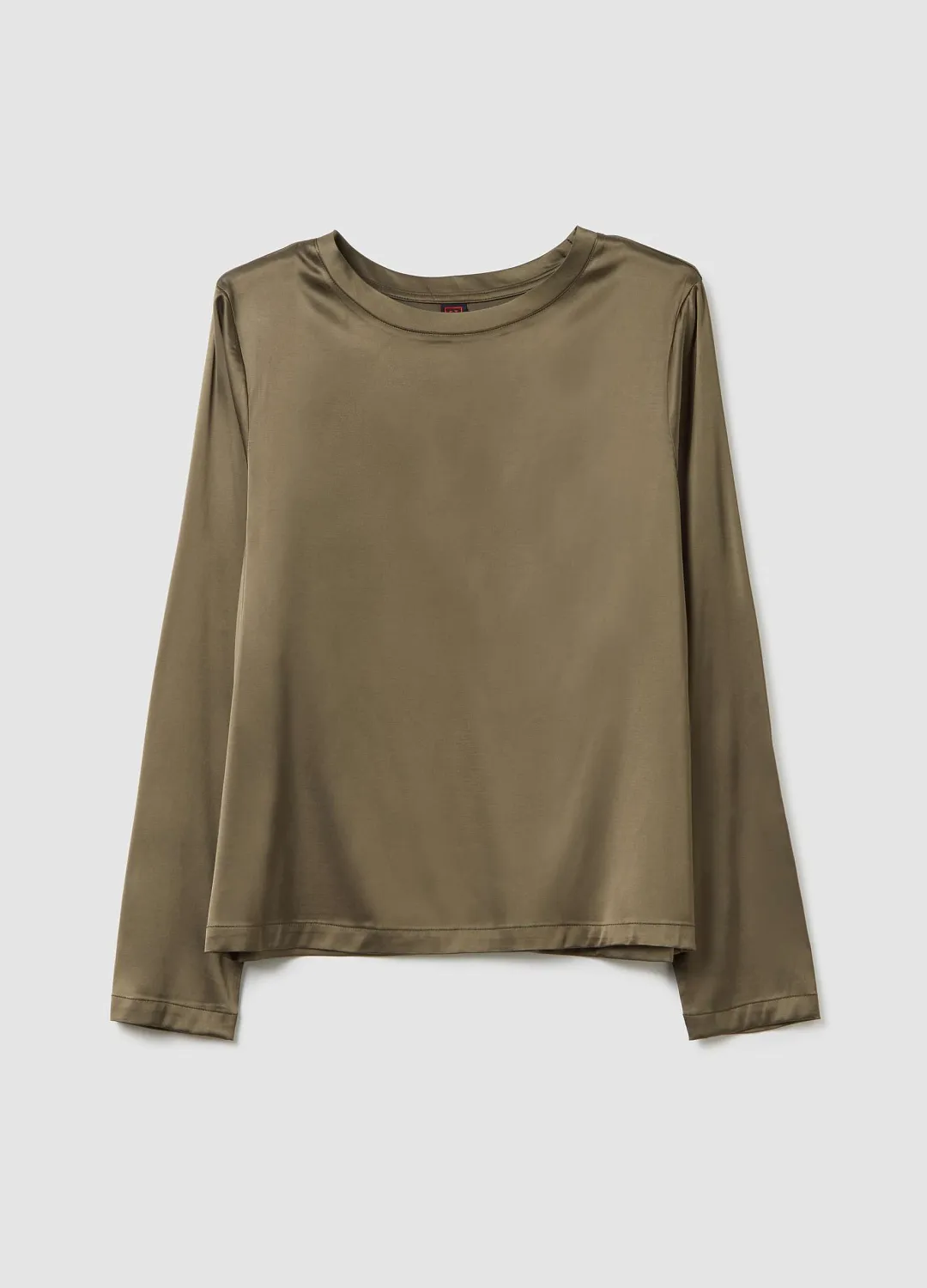 Блузка Satin Tshirt Micro Chip ЗЕЛЕНЫЙ