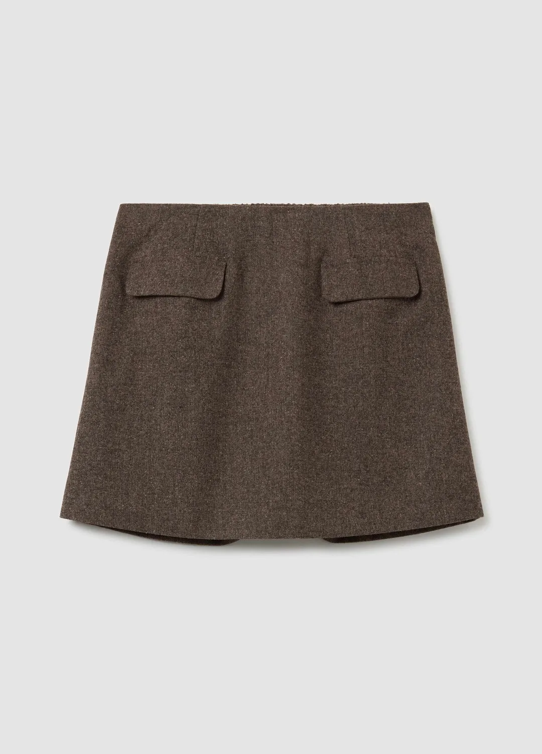 Юбка Mini Skirt   Marrone/Bian КОРИЧНЕВЫЙ/БЕЛЫЙ