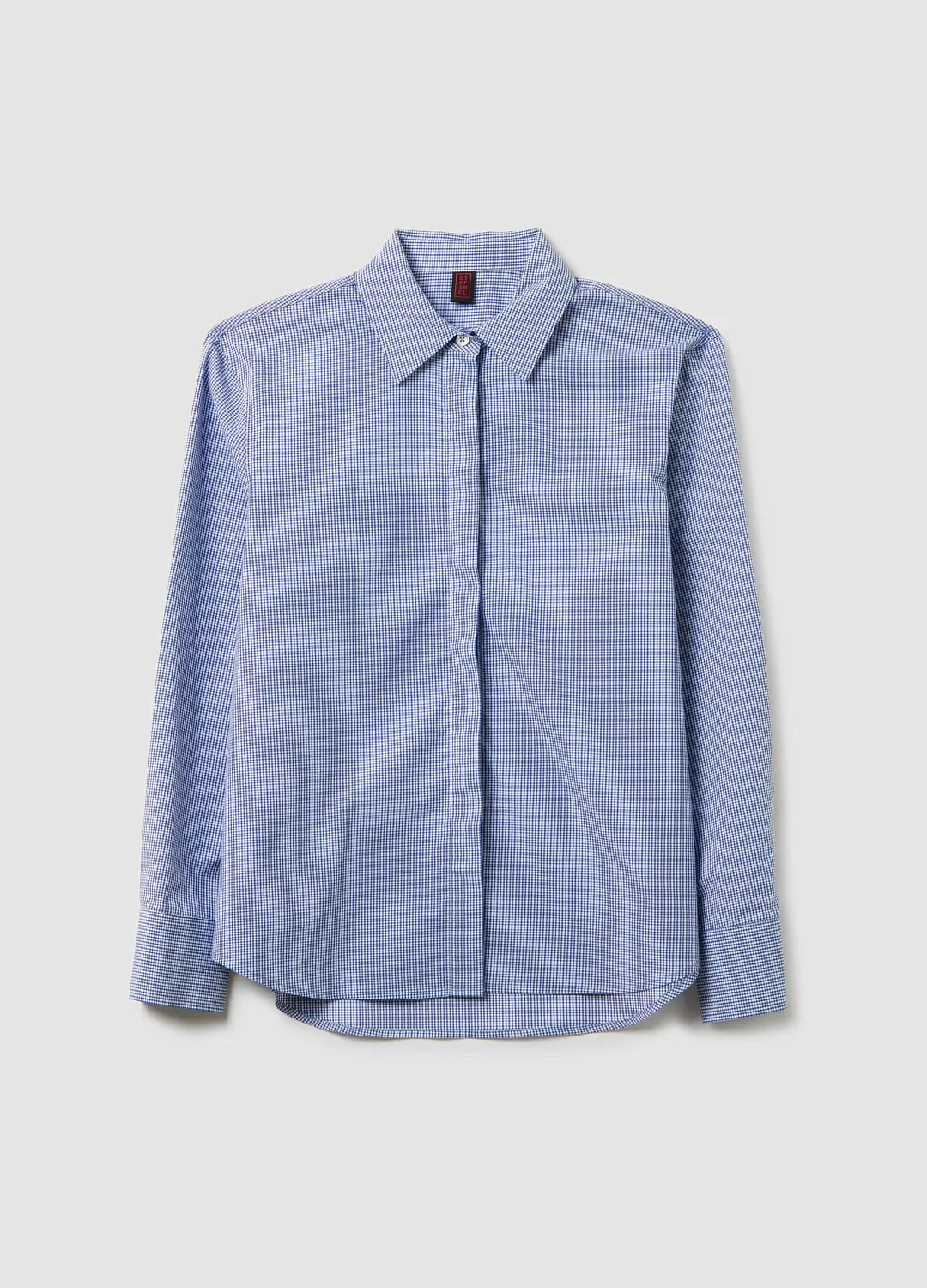 Рубашка Basic Popeli Quadro Blu/B СИНИЙ/БЕЛЫЙ В КЛЕТКУ