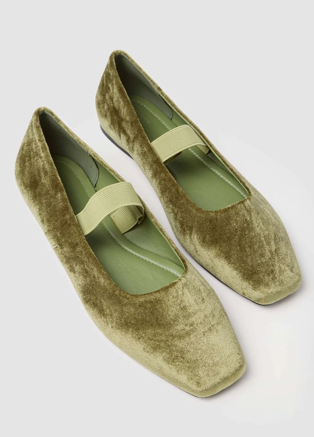 Балетки Ballerina Ve Golden Lime ЛАЙМОВЫЙ