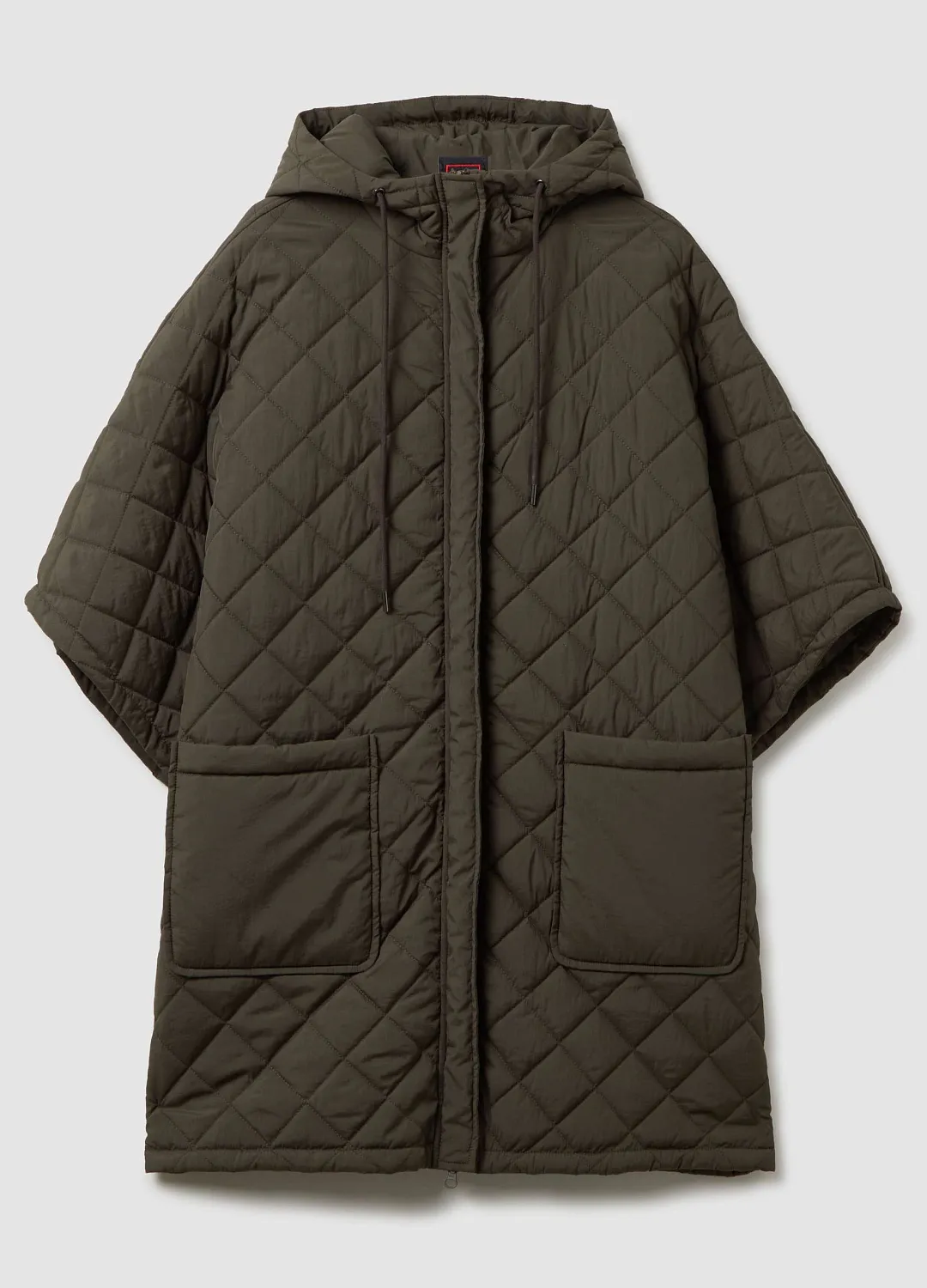 Куртка-Кейп Padded Cape  Dark Green ТЕМНО-ЗЕЛЕНЫЙ