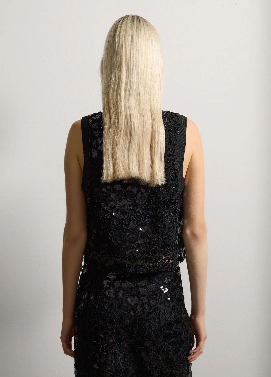 Блузка Top Tessuto  Black ЧЕРНЫЙ