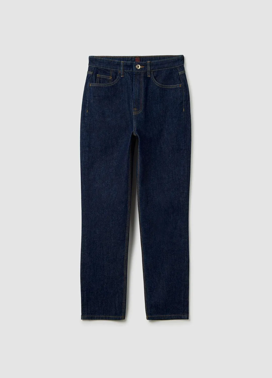 Джинсы Straight Den Dark Blue ТЕМНО-СИНИЙ